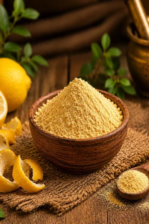 Lemon (Nimbu) Peel Powder