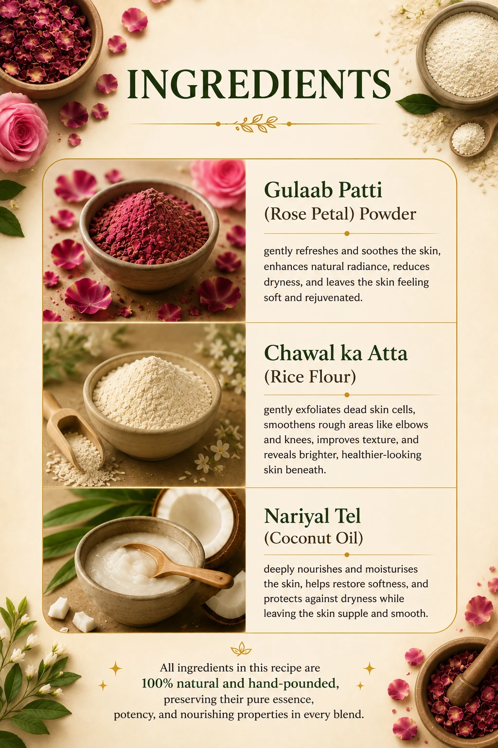 Gulaab Face & Body Scrub for Glowing Skin - Image 2