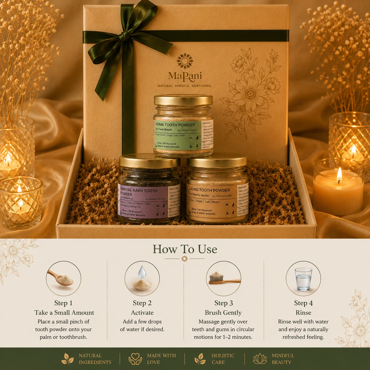 Herbal Tooth Care Trio