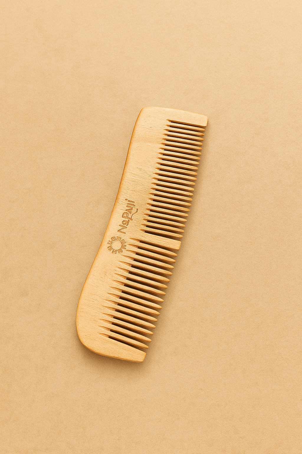 Dual Tooth Neem Grooming Comb