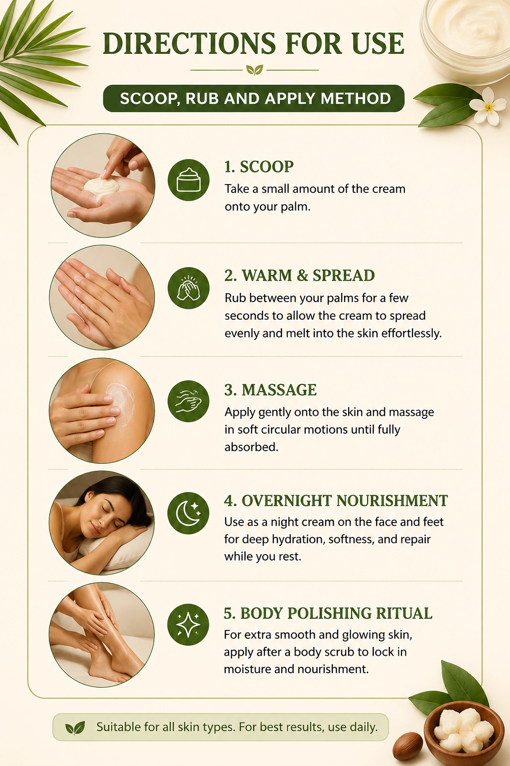 Nariyal Body Cream for Nourishment - Image 3