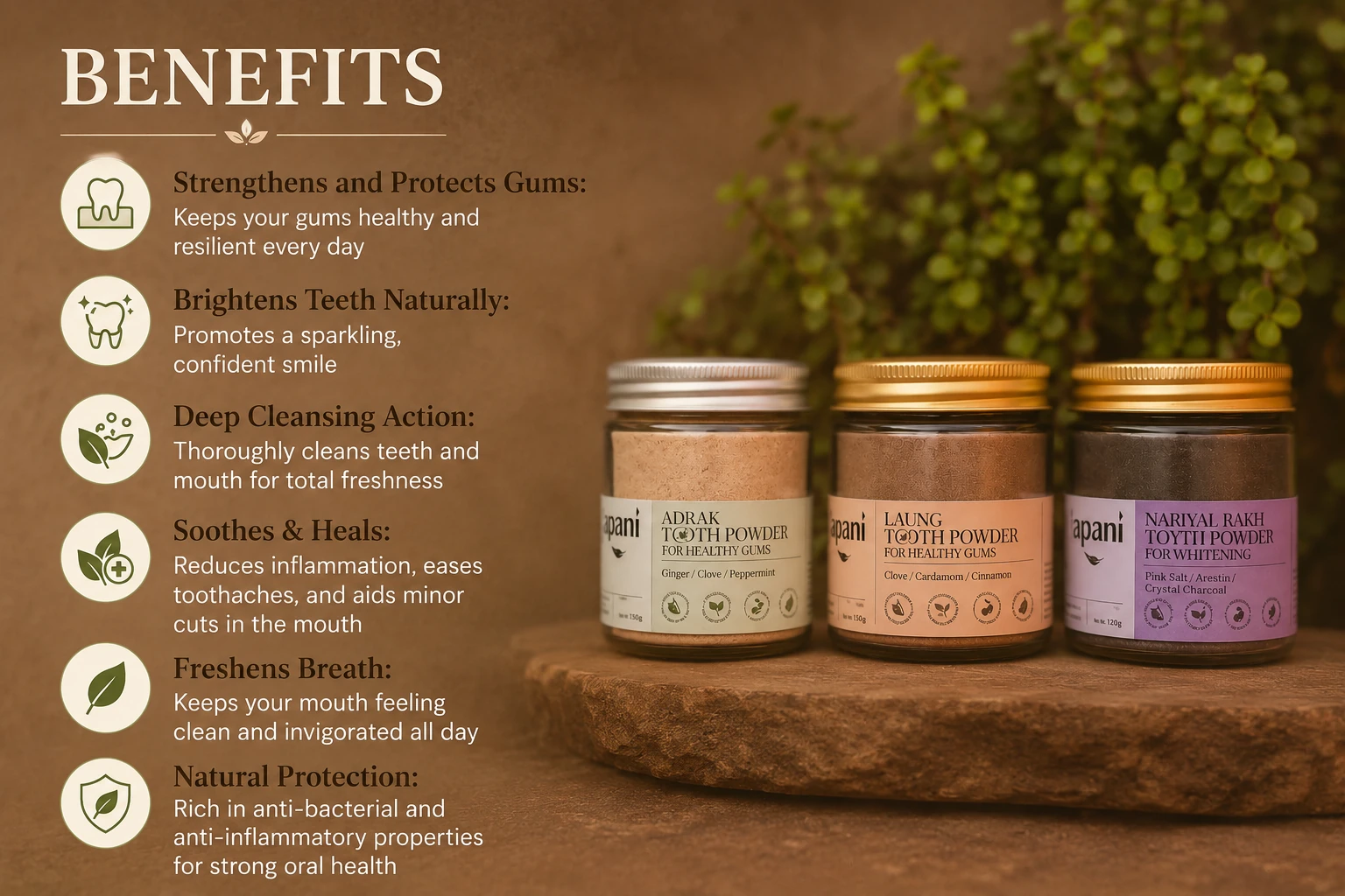 Complete Oral Wellness Trio – 100g each - Image 3