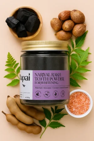Nariyal Rakh Tooth Powder for Teeth Whitening