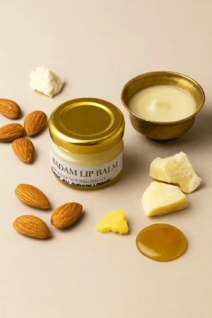 Badam Lip Balm for Nourished Lips - 25g