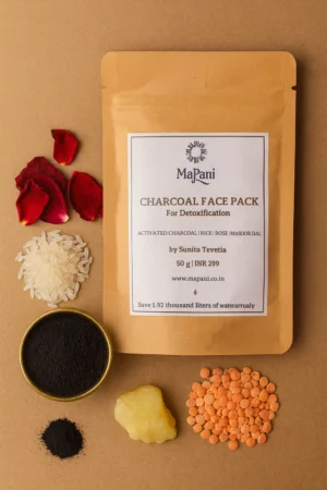 Charcoal Face Pack for Detoxification