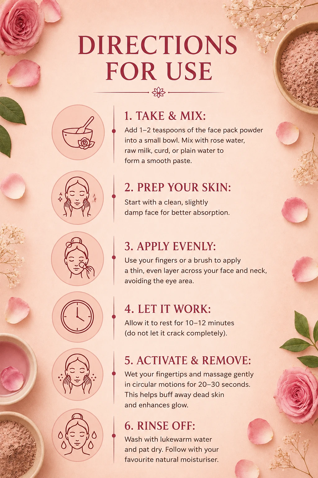 Gulaab Face Pack for Glowing Skin - Image 3