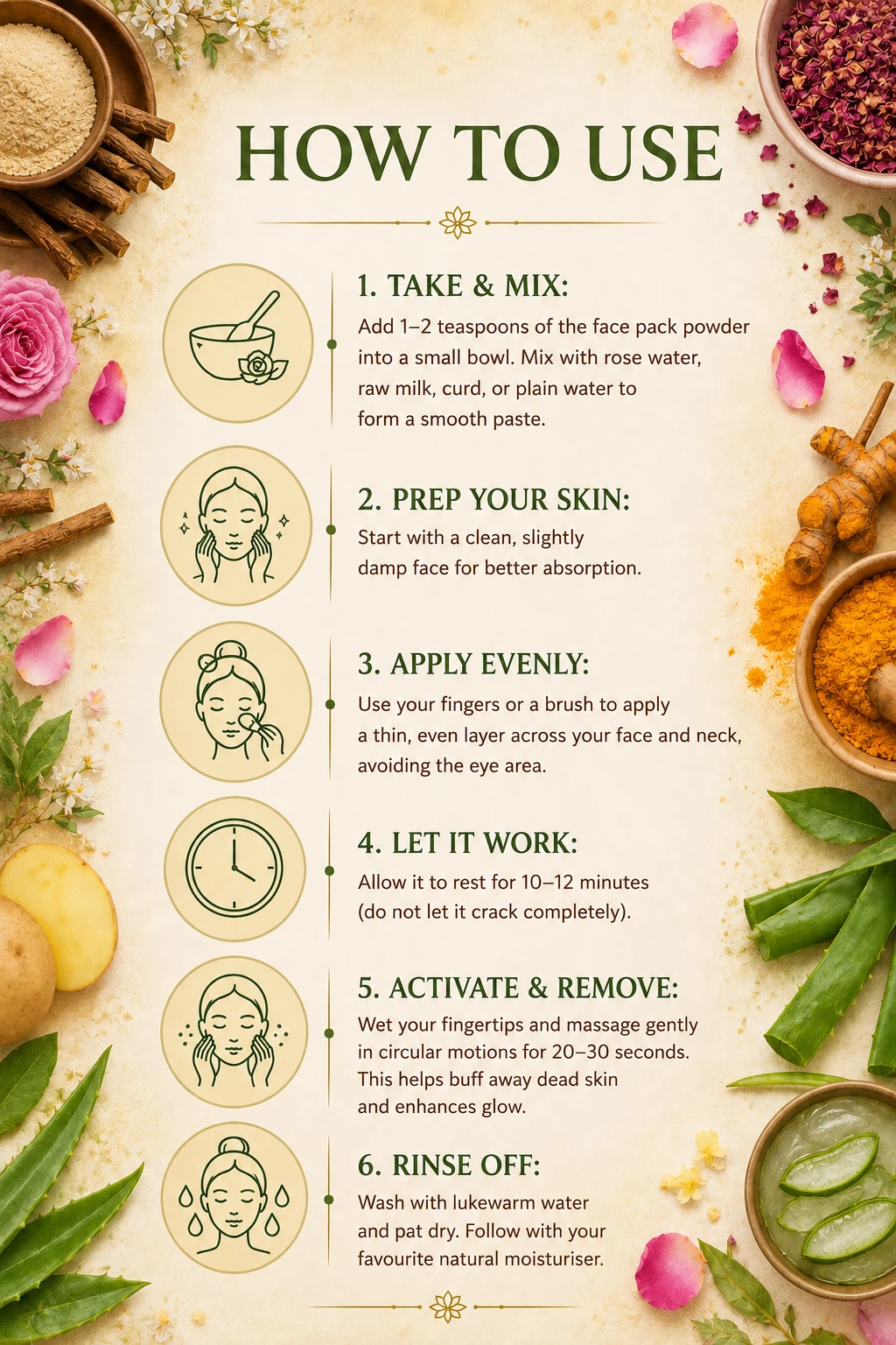 Mulethi Face Pack for Pigmented & Ageing Skin - Image 3