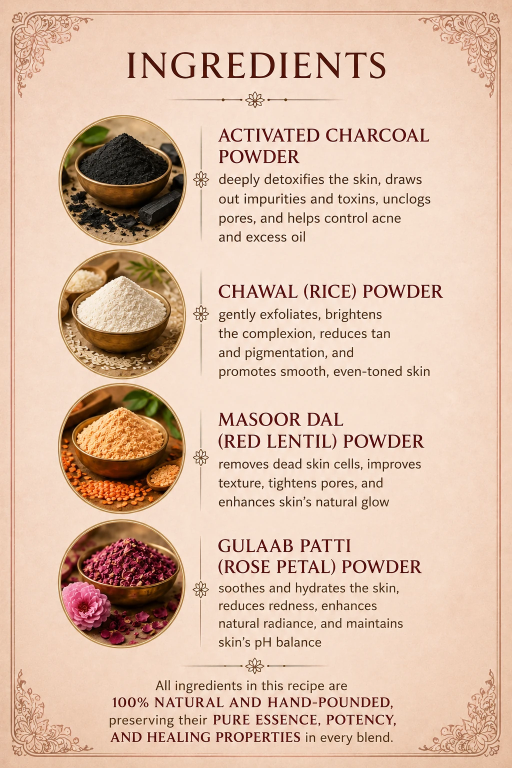 Charcoal Face Pack for Detoxification - Image 2