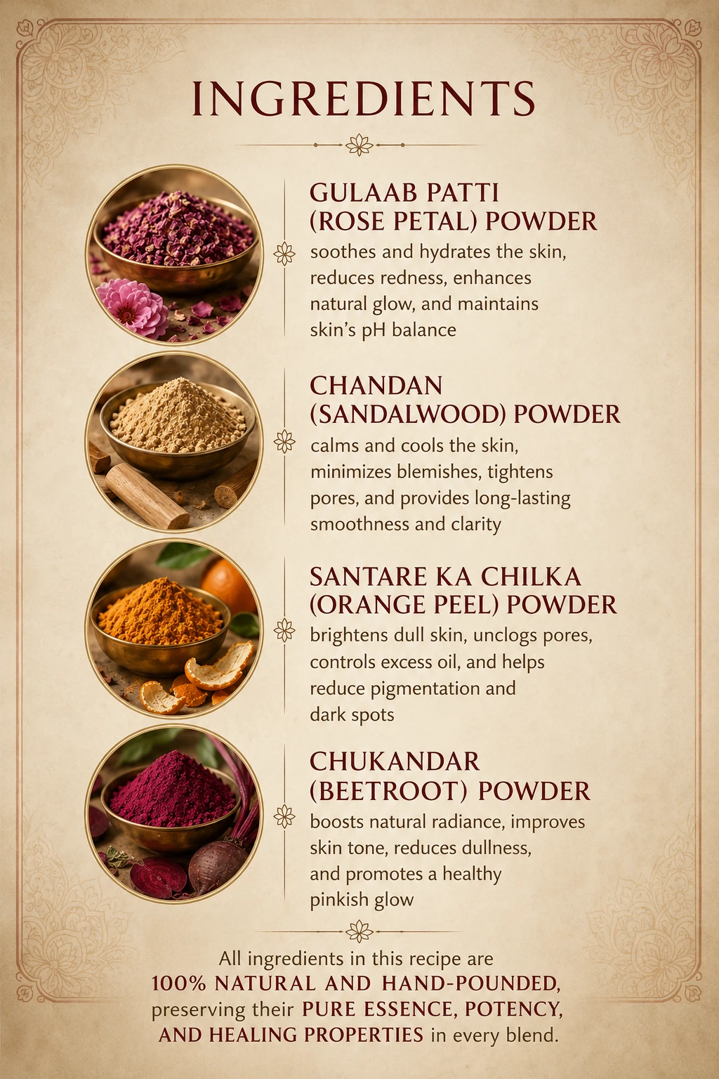 Gulaab Face Pack for Glowing Skin - Image 2