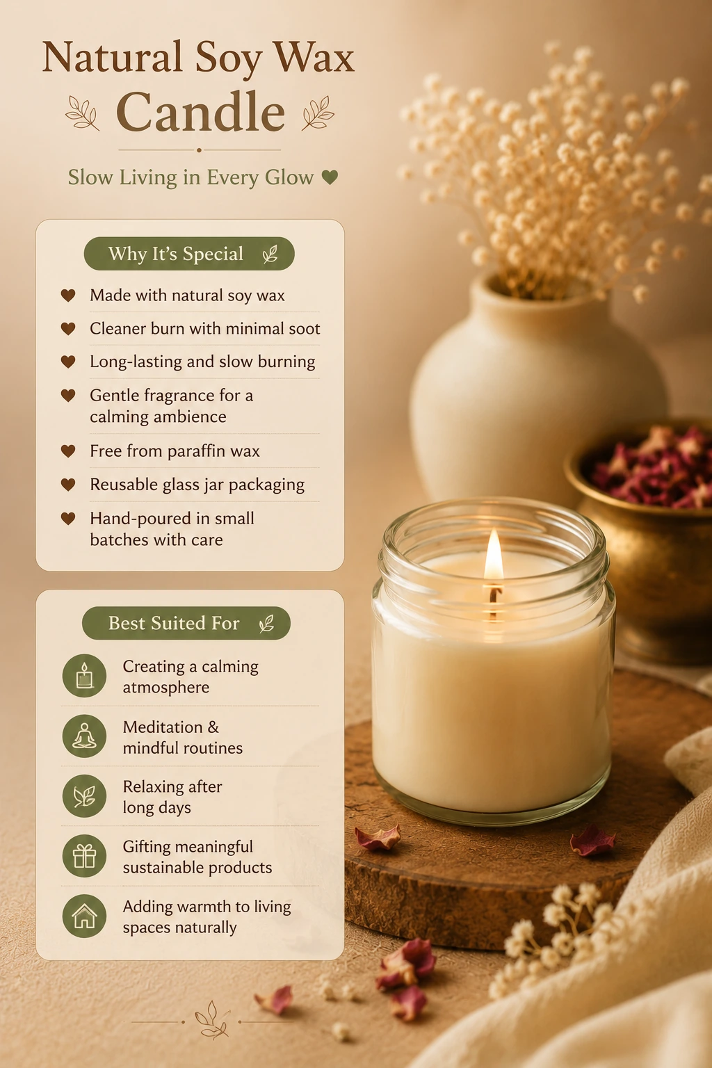 Soy Wax Candle - Image 2