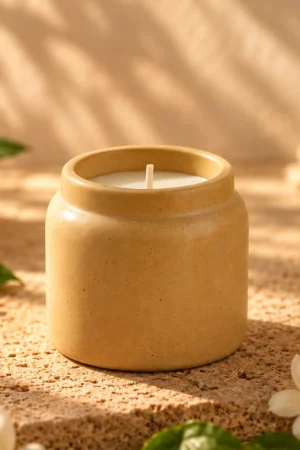 Ceramic candle (Soy Wax)